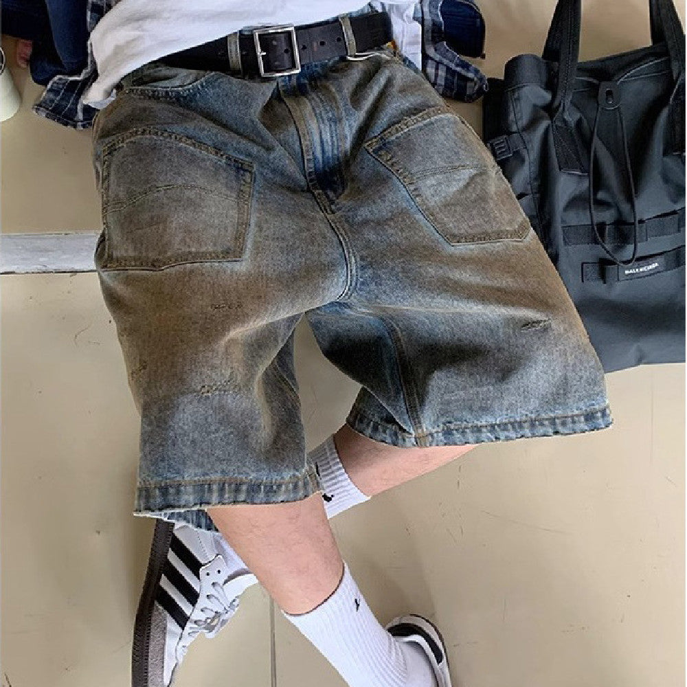 Retro Denim Shorts