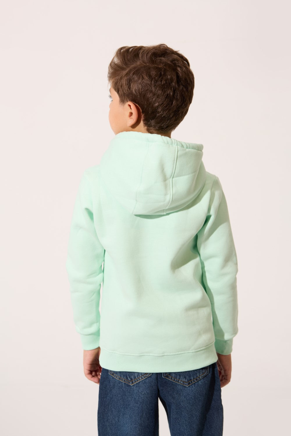 Slim Fit Plain Boy's Hoodie