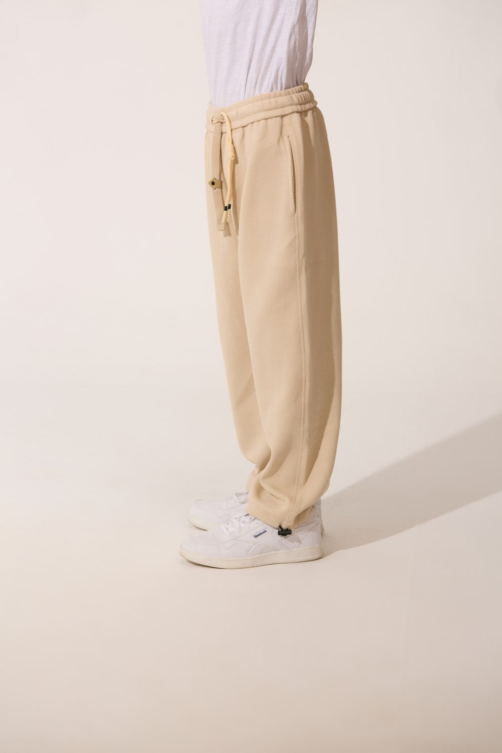 Oversized Boys' Sweatpants with Tapered Ankle