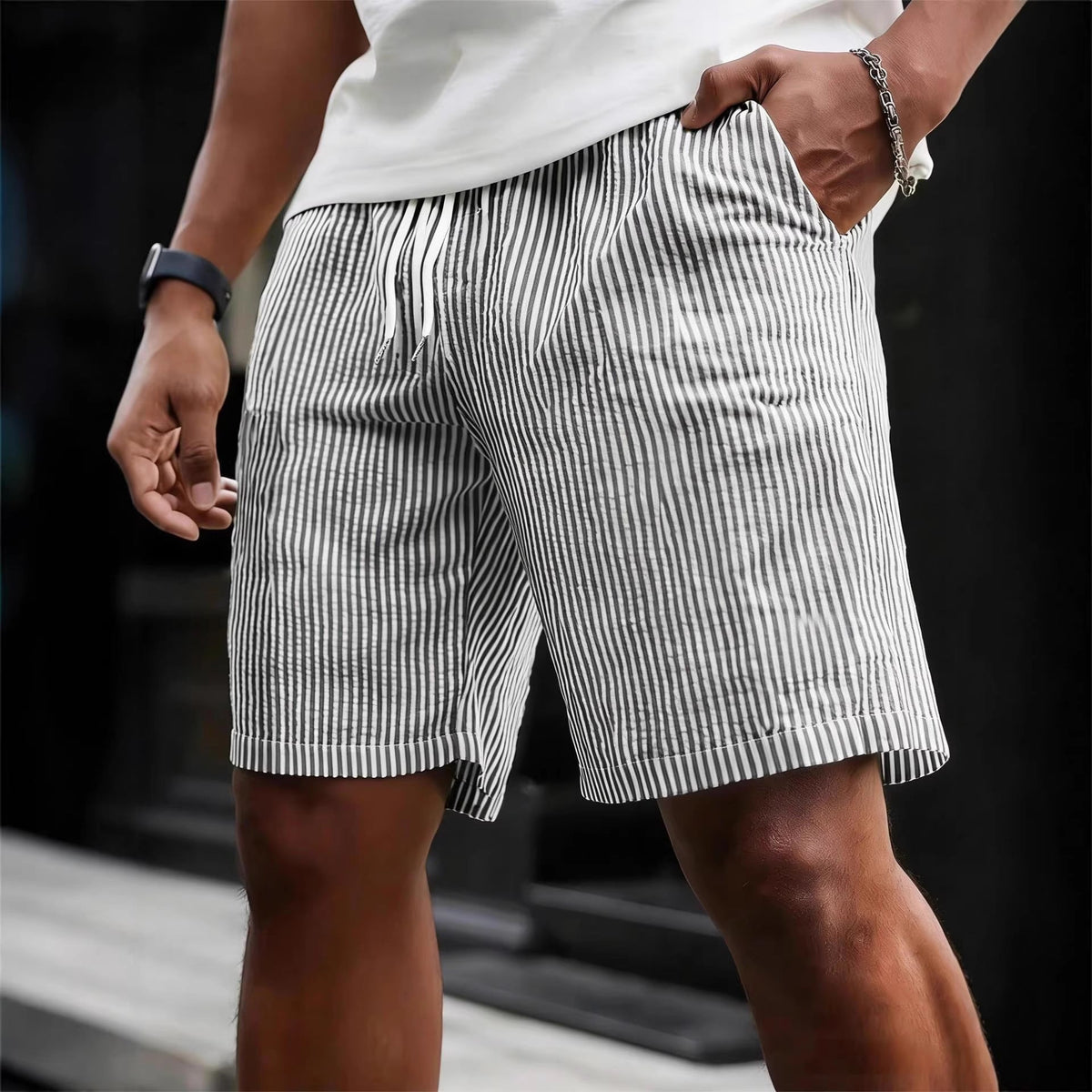 Sweatpants Minimalist Cropped Shorts