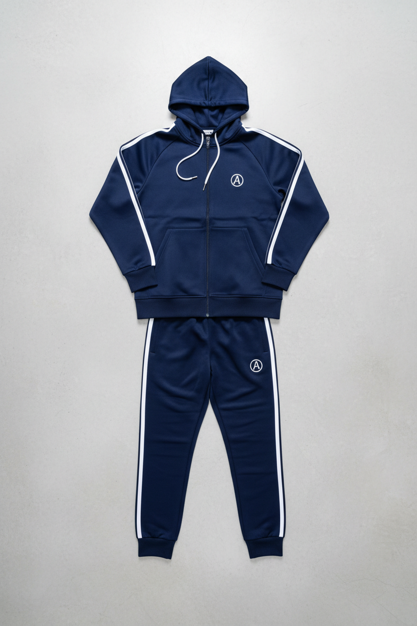 Sports Hooded Tracksuit