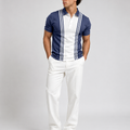Casual 3 Button Mens T Shirt Cotton Blend