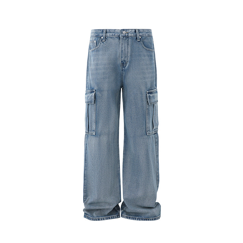 Loose Straight Workwear Jeans