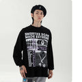 Oversized Graphic Long Sleeve T-Shirt