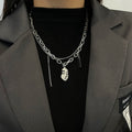 Hip Hop Portrait Necklace
