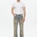 Distressed Stacked Jeans
