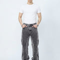 Panel Stitch Denim Jeans
