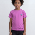 Boy's Back Graphic T-Shirt With Hand Drawn Artwork