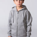 Zip Up Boy's Hoodie Slim Fit Melton