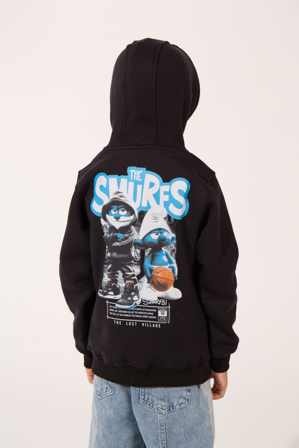 Smurfs Slim Fit Boy's Hoodie