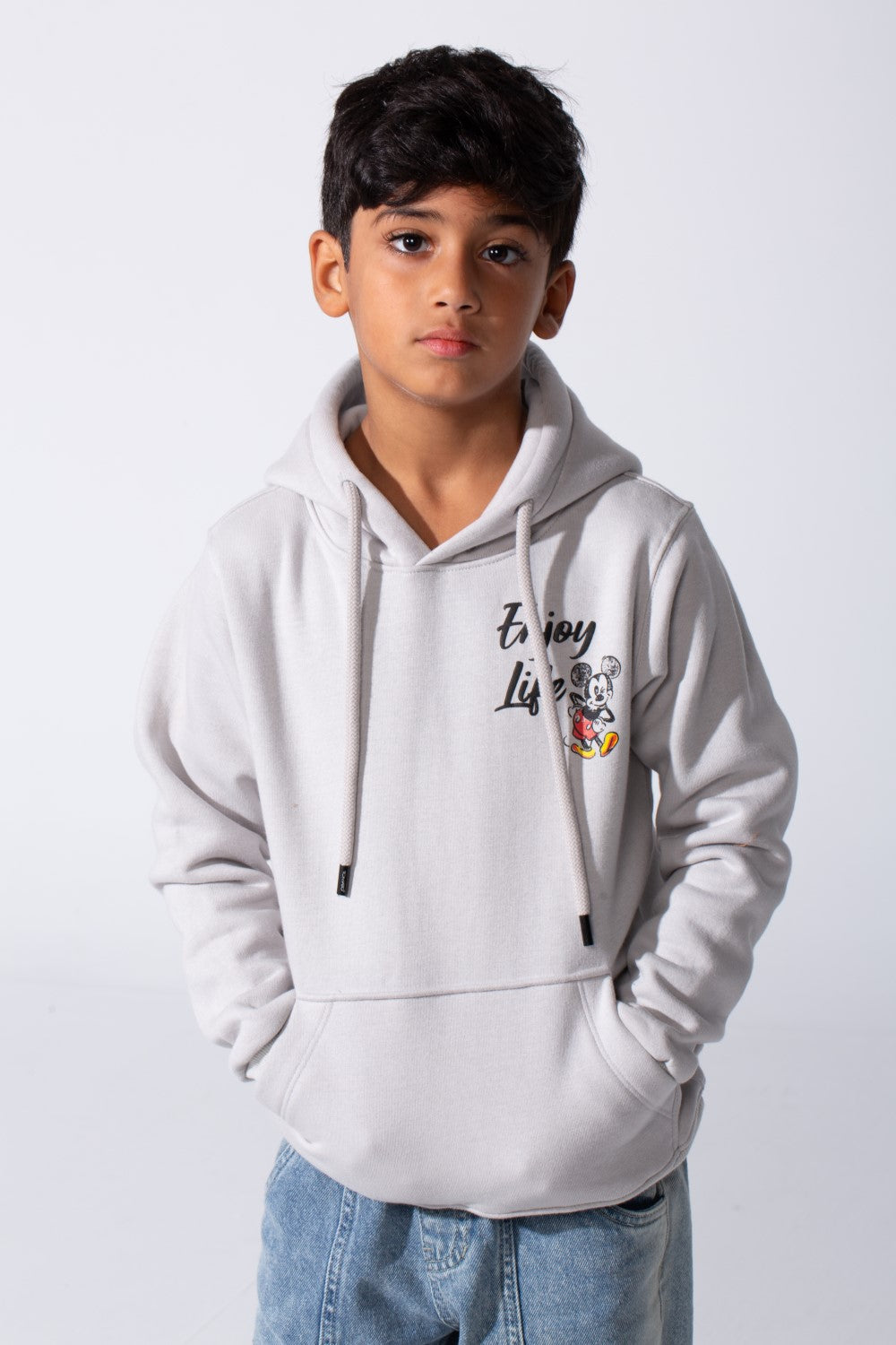 Slim Fit Boys Hoodie Melton