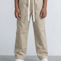 Boy's Drawstring Pants Elastic Waist Casual Style