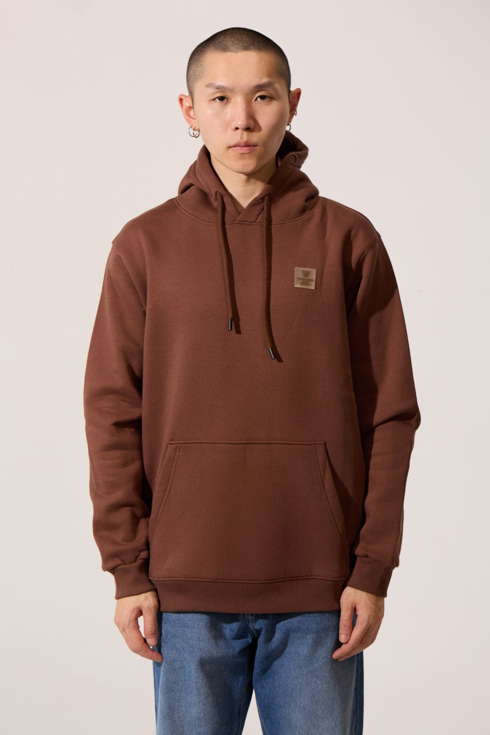 Men’s Elevated Street Hoodie Slim Fit With Chest Patch