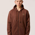Men’s Full Zip Hoodie Split Kangaroo Pocket