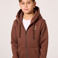 Tomato Zip-Up Boys Hoodie