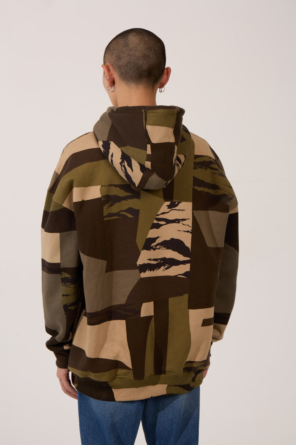 Army Regular Fit Men Hoodie