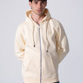 Fleece Zip Slim Fit Men Hoodie