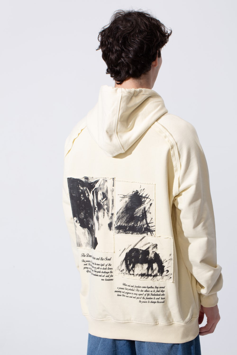 Vintage Graphic Men Hoodie