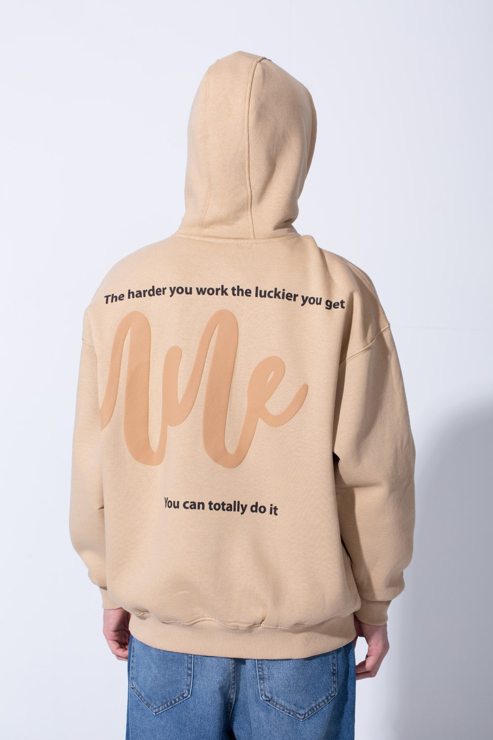 Oversized Men Hoodie Melton