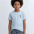 Boy's Back Graphic T-Shirt Skate Print Casual Melton Style