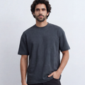 Men’s Textured T-Shirt With Micro Dot Detail