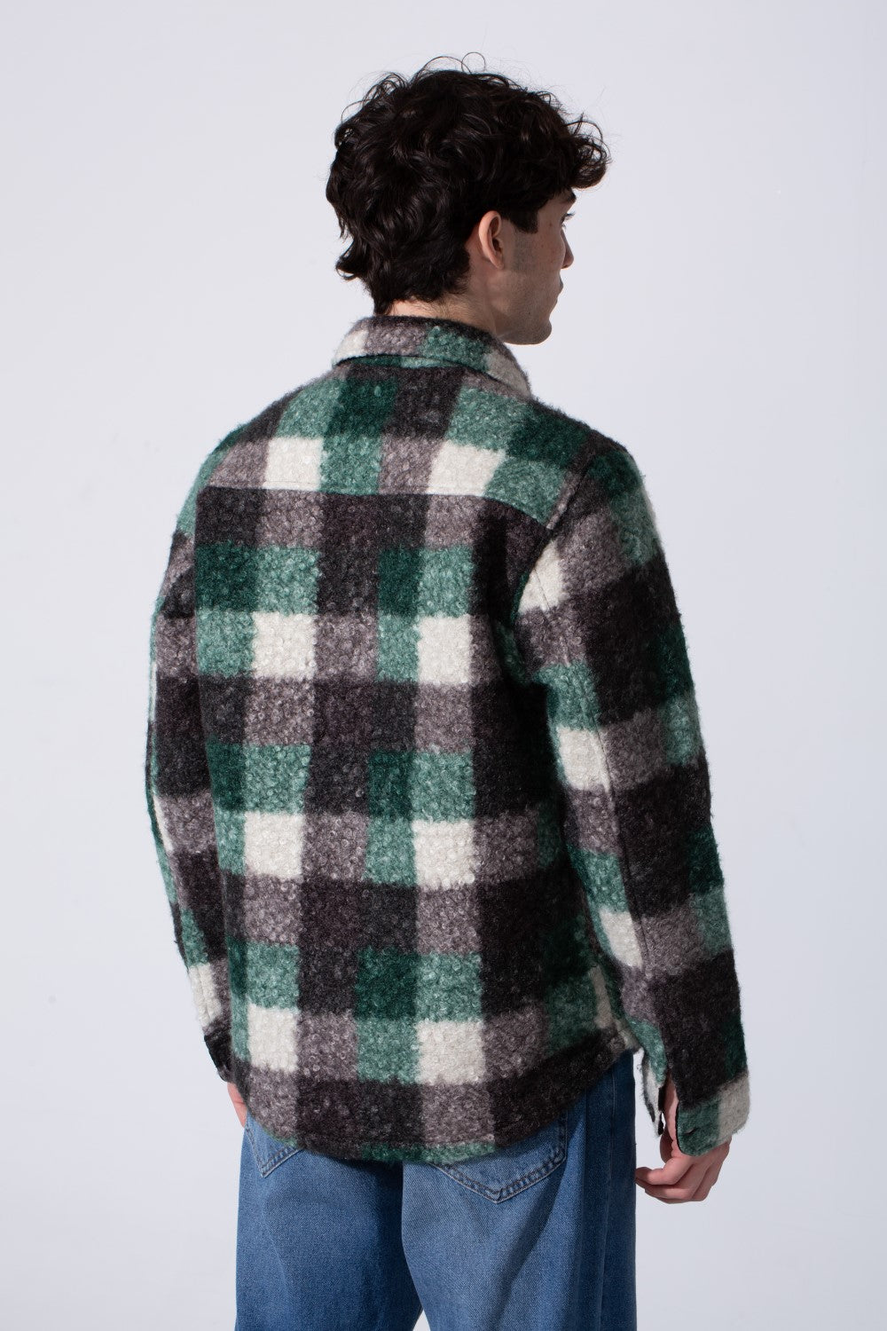 Slim Fit Wool Winter Men Shirt