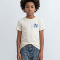 Boy's Back Graphic T-Shirt Raised Typography Casual Everyday Style