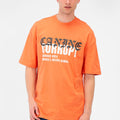 Men’s Graphic T-Shirt Typography Print Font Detail Oversize