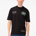 Men’s Back Mixed Badge Graphics T-Shirt