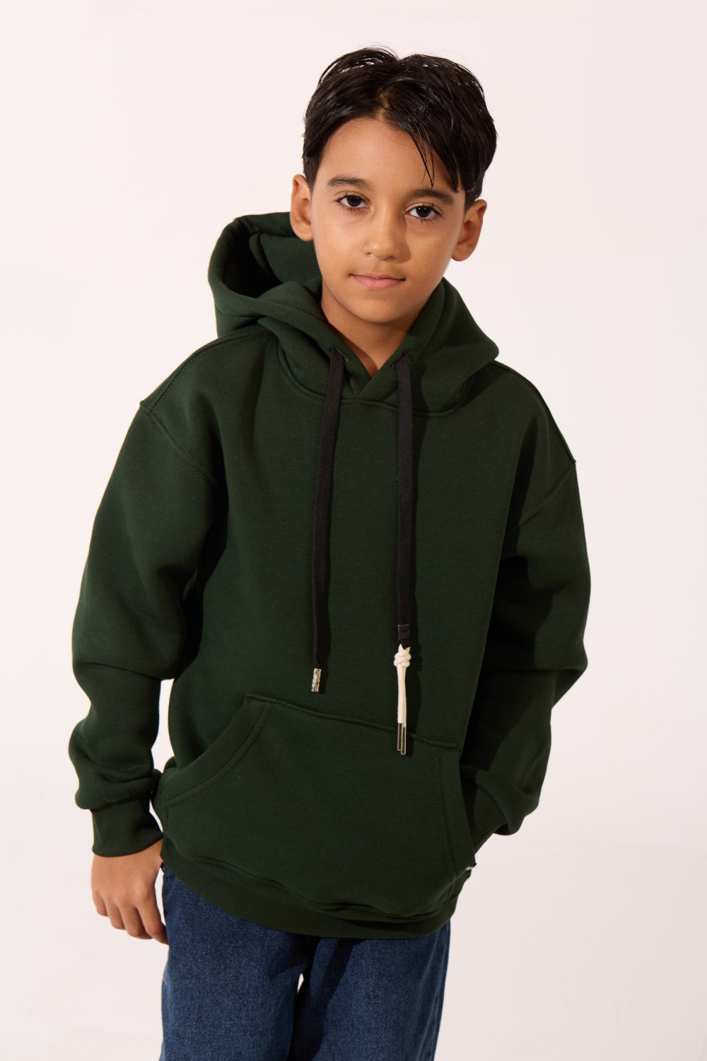 Oversized Plain Boy's Hoodie
