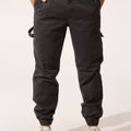 Men’s Tactical Cargo Pants Strap Detail