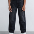Boy's Used Jeans With Light Wash Finish Pants