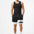 3D Digital Print Double-Layer Shorts