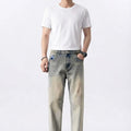Washed Slim Fit Denim