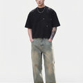 Triangle Patch Cotton Tee