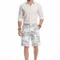 Retro Camouflage Work Shorts
