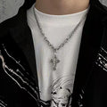 Gothic Cross Chain Necklace