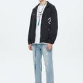 Distressed Washed Jeans