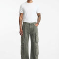 American Stitching Cargo Jeans