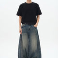Tie Dye Bootcut Jeans