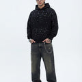 Rhinestone Vintage Hoodie