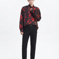 Streetwear Hip Hop Floral Shirt