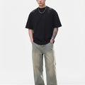 Plain Cotton Oversized Tee