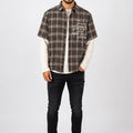 Vintage Plaid Long Sleeve Shirt
