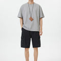 Cargo Denim Shorts