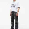 Retro Straight-Leg Jeans