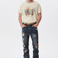 Paint Splatter Jeans