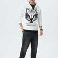 Loose Hooded Sweatshirt