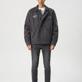 Suede Embroidered Coat
