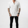 Short Sleeve Cardigan Shirt